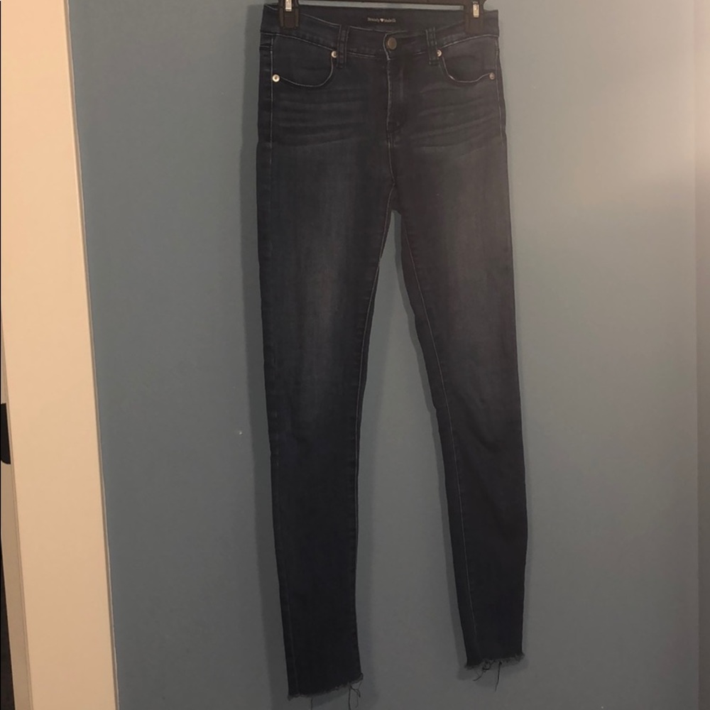 Brandy Melville | Dark Wash Skinny Jeans | Small
